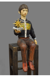 星願い坐像／seated  wish on a star figure.JPG